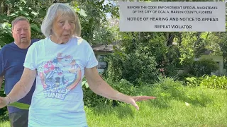 ANGRY WIFE & CODE ENFORCEMENT! She shows up with Husband and DEMANDS we STOP Mowing!