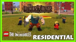 LEGO The Incredibles Crime Wave Residential Under Miner Boss Battle PS4 Pro