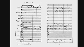 Faure - Pavane Op. 50 (Score video)