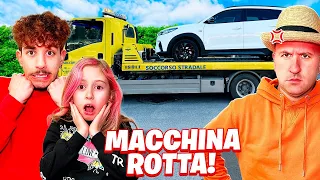 GIORGIA E CUGINO STEFANO RUBANO LA NUOVA MACCHINA DI MAMMA CINZIA LA ROMPE E PAPÀ SALVO SI ARRABBIA!