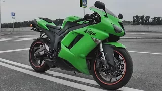 Да мне мамка СПОРТБАЙК купит, если без троек закончу! Тест драйв Kawasaki ZX6R. #Докатились!