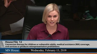 House Health and Human Services Policy Committee - part 1  2/13/19