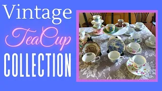 My VINTAGE TEACUP Collection ~ Sharing What I Have Learned 💕☕️