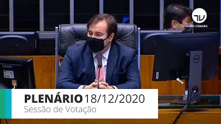 Plenário - Câmara aprova liberação de R$ 167 bilhões para ações na pandemia - 18/12/20