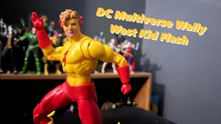 McFarlane DC Multiverse Kid Flash Monitor BAF Wave Action Figure Review