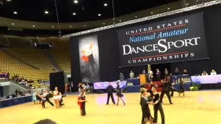 BYU Nationals Dancesport 2015 Semi Rumba - Peter and Janine