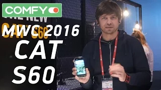 CAT S60 — первый «неубиваемый» смартфон с тепловизором на MWC 2016