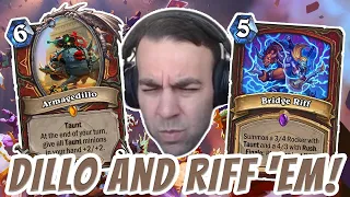 Double Bridge Riff and Armagedillo Warrior Run! - Hearthstone Arena