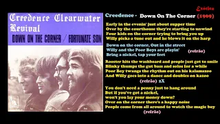 Playback - Creedence C. Revival - Down On The Corner (1969) Karaokê