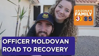 Phoenix police officer shares recovery one year after shooting