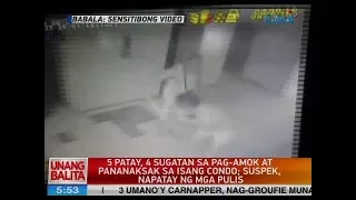 UB: 5 patay, 4 sugatan sa pag-amok at pananaksak sa isang condo sa Pasay