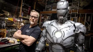 Adam Savage's One Day Builds: Iron Man Armor Stand!