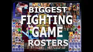 The BIGGEST Fighting Game Rosters EVER!