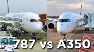 Airbus A350 vs Boeing 787 | Singapore Airlines Economy Class Comparison
