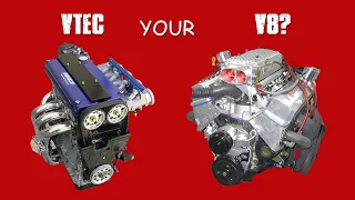 WHAT IF? VTEC + V8=BEST ENGINE COMBO EVER!