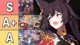 This game is ALMOST Balanced | Granblue Fantasy Versus Rising Tier List