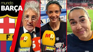 BARÇA | AITANA BONMATÍ, CATA COLL Y XAVI PUIG : Las OPINIONES tras convertirse en CAMPEONAS | LIGA F