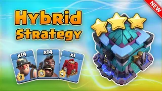 NEW HYBRID STRATEGY IN TOWN HALL 13 CLASH OF CLANS |#COCINDIA |