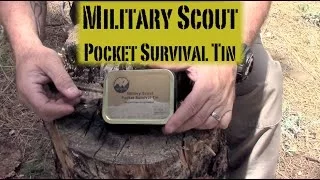 NEW! Best Tactical / Military Survival Kit? - Military Scout Pocket Survival Tin