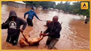 RIVER NYANDO FLOODS!! SITUATION AFTER ITS BANKS BROKE DISRUPTING NAIROBI HIGHWAY