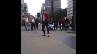 Michael jackson da av.paulista - Thriller