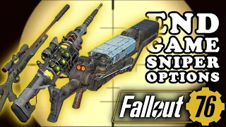 Which Is THE BEST SNIPER for You? TOP 5 End Game Choices - Fallout 76