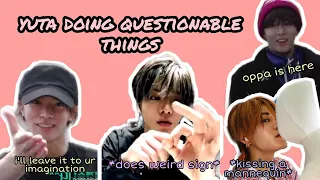 Nakamoto Yuta doing questionable things |ユウタ| NCT ゆた