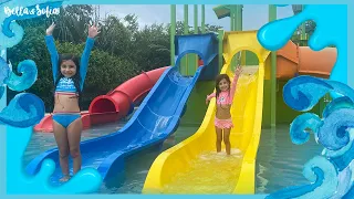 Um parque aquático muito divertido