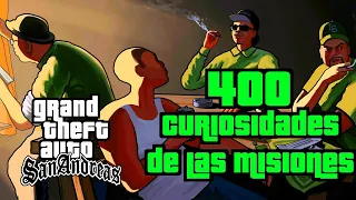GTA SA: 400 Curiosidades de las misiones