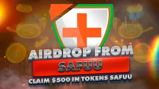 SAFUU Crypto AirDrop | NFT Claim Free 500$ | No Deposit | Best Method 2023