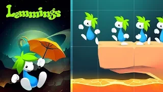 Lemmings - Puzzle Adventure - iOS/Android Gameplay Video