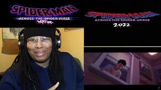 SONY Spider-Man: Across The Spider-Verse(PART ONE) First Look Teaser Trailer REACTION!!!!!@@@@@!!!!!