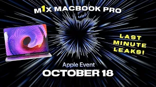 October 18 Apple Event Announced | M1X MacBook Pro (NEW LEAKS)
