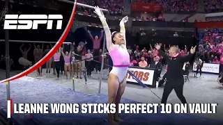 FLORIDA'S LEANNE WONG IS PERFECT ONCE AGAIN 🔟 | ESPN College Gymnastics