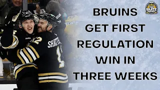 Bruins Beat Vegas in First Regulation Win in Three Weeks | The Skate Pod, Ep. 282