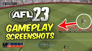 AFL23 - New Gameplay Screenshots Breakdown!