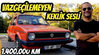 KM CANAVARLARI | Diğer amcamın aracı | VW Golf MK1 Dizel | 1.400.000km