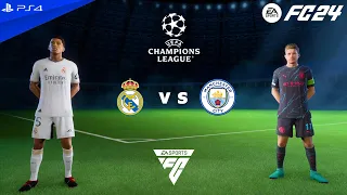 FC 24 PS4 - Real Madrid vs Man City | UEFA Champions League 2023/24