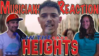 In The Heights | MUSICIANS REACTION | Full Movie (Part 1 of 2)
