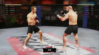 You cannot win the first fight in ufc 4 career mode