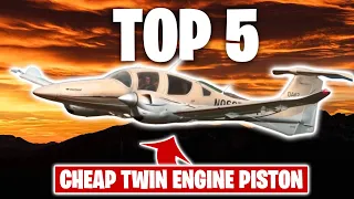 Top 5 Cheapest Twin Engine Piston Aircraft 2023