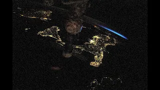 ISS Timelapse - Night Mediterranean Crossing  (25 July  2022)