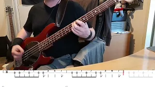 Metallica - Until It Sleeps (Bass Cover w/ Bass Tabs)