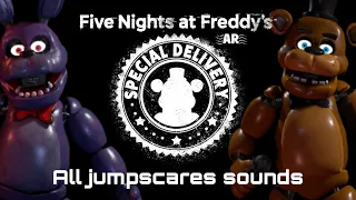 FNaF AR  All jumpscare sounds effects