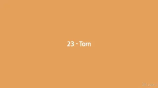 23 - Torn (Lyrics)