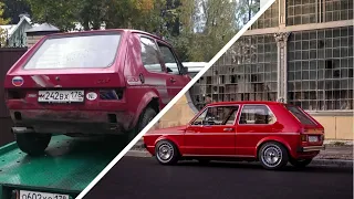 Complete restoration of Volkswagen Golf 1