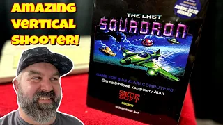 Atari 8-bit Computer's Vertical Shooter: The Last Squadron Unleashed!