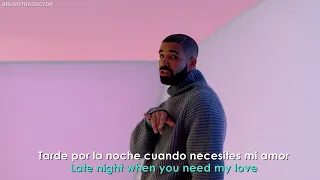 Drake - Hotline Bling // Lyrics + Español //  Video Official