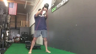 Negative Nordic Curls & Banded Kettlebell Swings for Overspeed Eccentrics & Deceleration Training