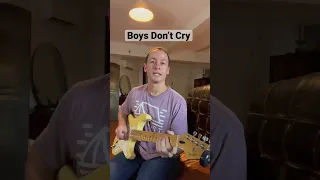 How to Play Boys Don’t Cry by the Cure #guitartutorial